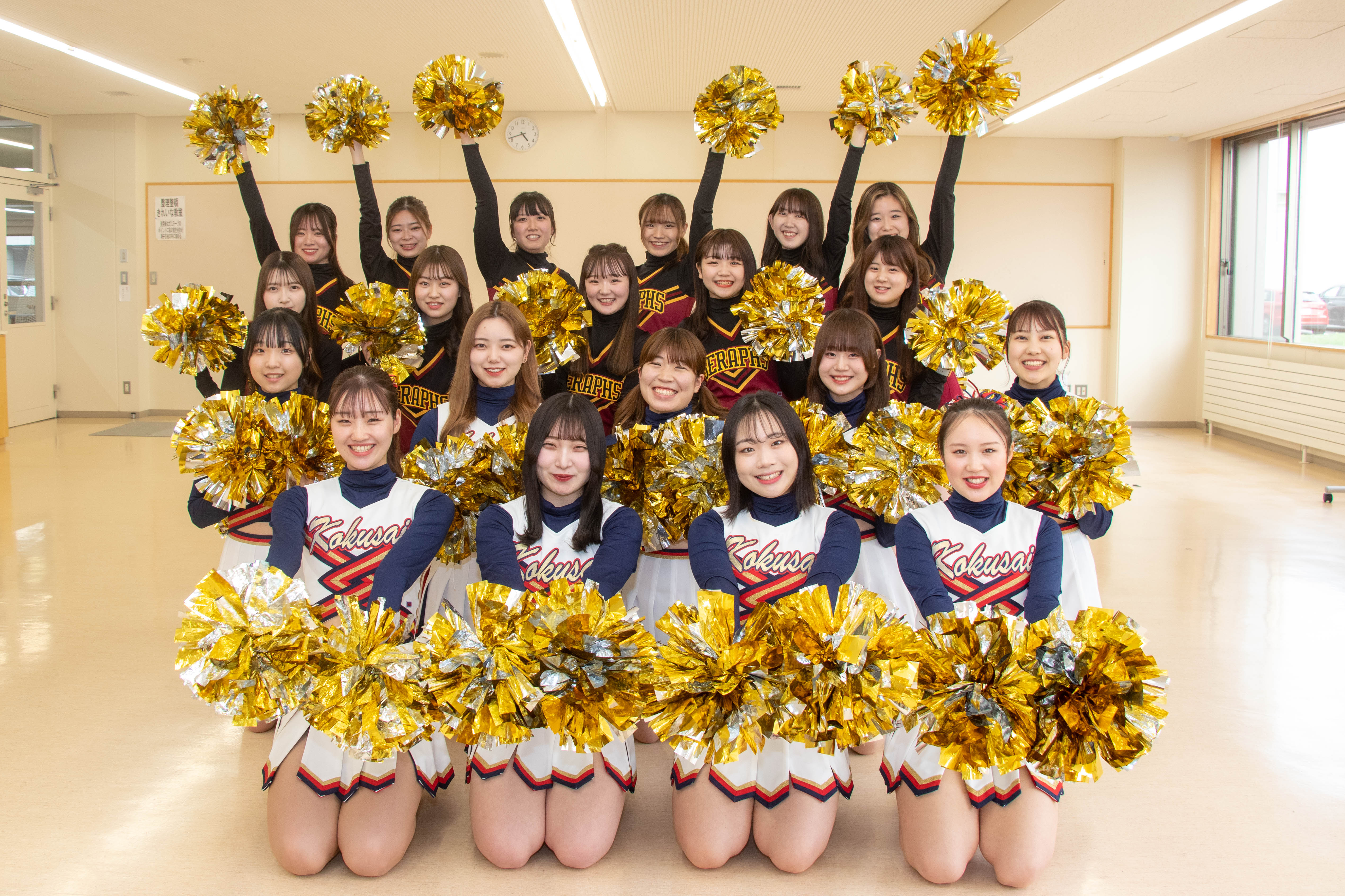 ゲスト：札幌国際大学チアリーディング部（SERAPHS）写真