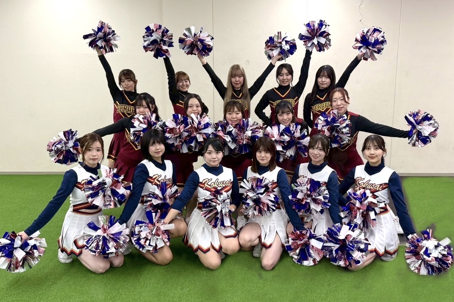 ゲスト：札幌国際大学チアリーディング部（SERAPHS）写真