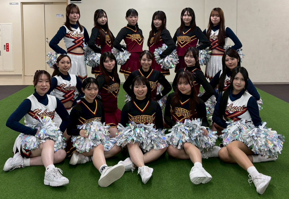 ゲスト：札幌国際大学チアリーディング部（SERAPHS）写真