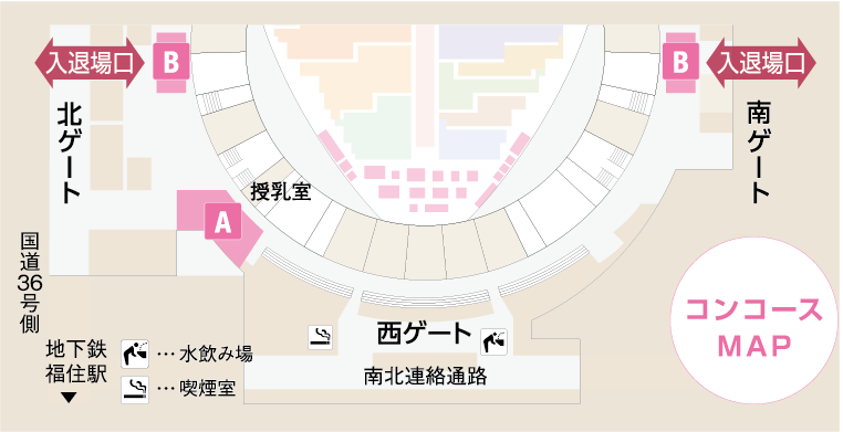 会場案内マップ（PDF版は下記よりダウンロードが可能です）