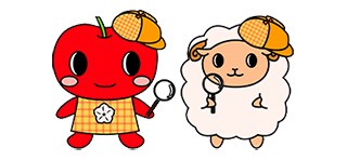 「こりん」と「めーたん」イメージ